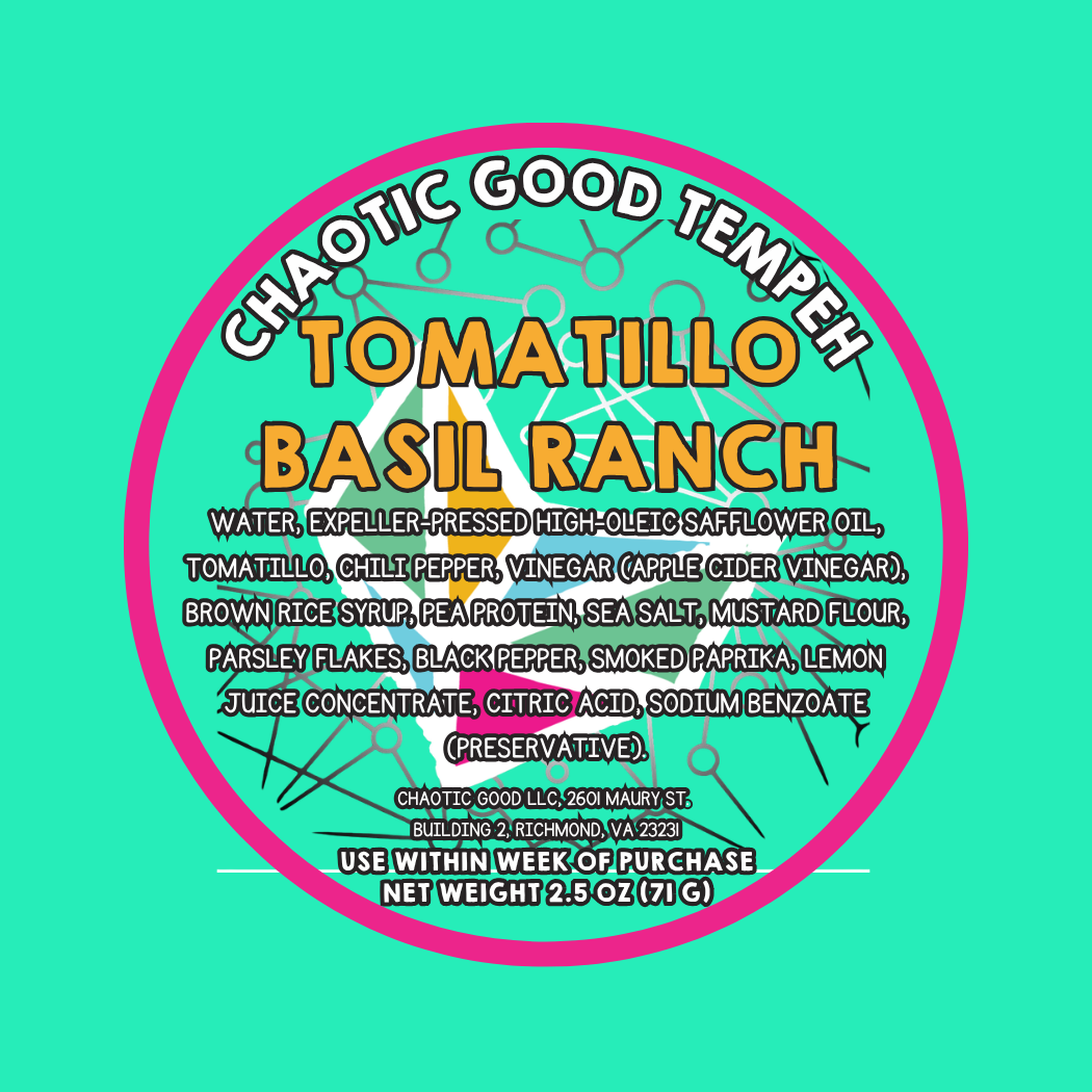 Tomatillo Basil Ranch (Pick-Up Only)