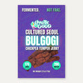 Cultured Seoul Bulgogi Tempeh Jerky — label front