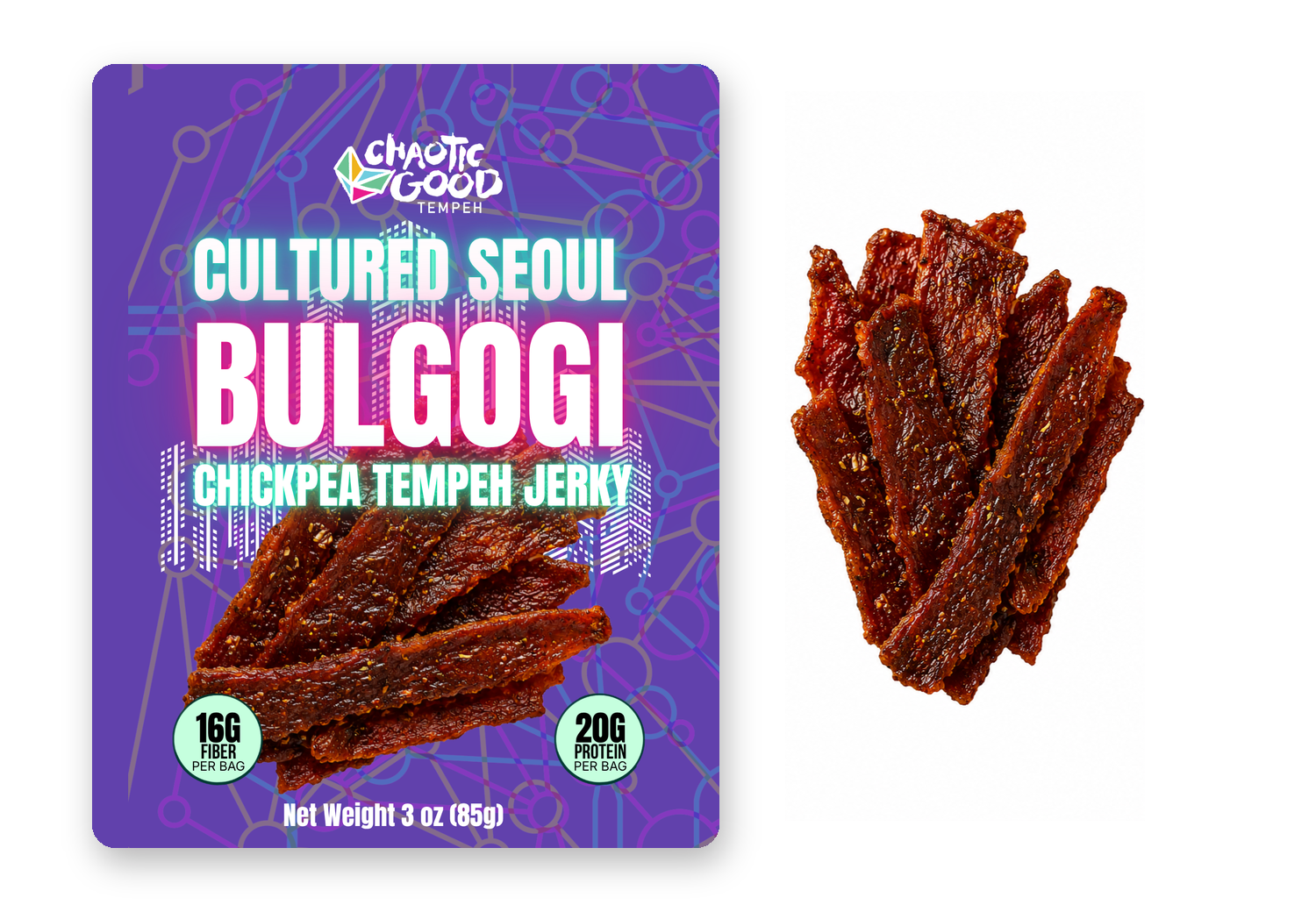 Bulgogi Tempeh Jerky